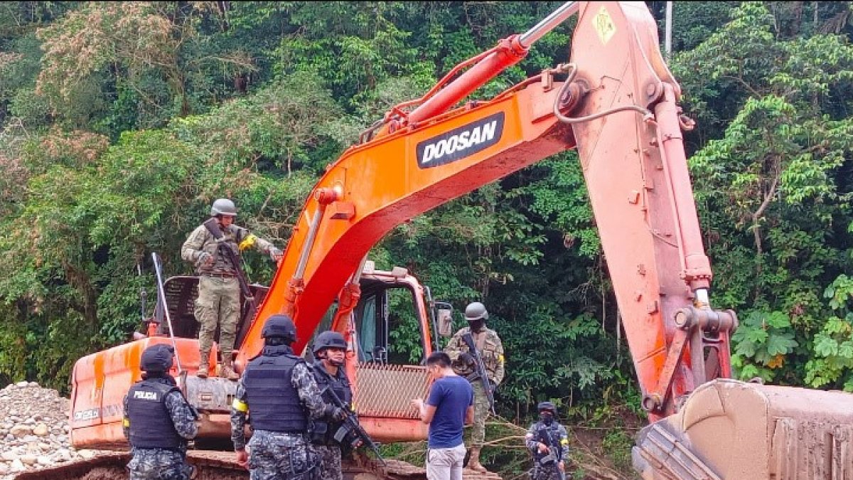 Acción. La semana anterior, la Policía y las FF. AA. hicieron un operativo.