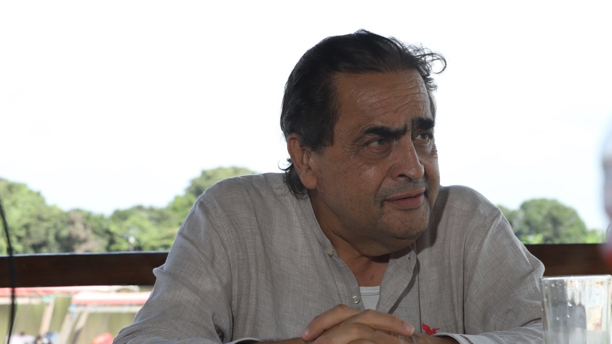 Ramón Sonnenholzner ama el río Daule.