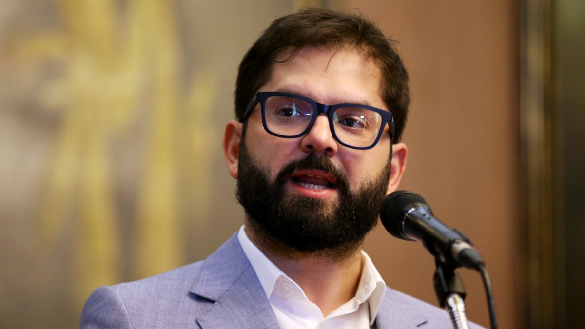 El presidente de Chile, Gabriel Boric, en una imagen de archivo.