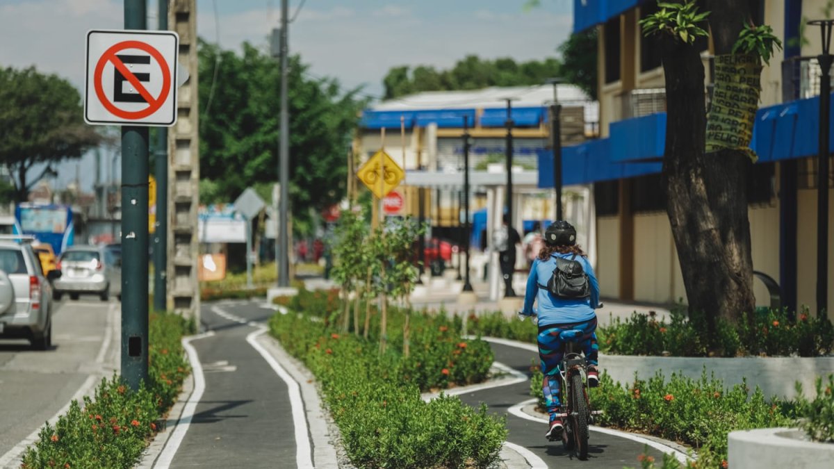 La II fase del Proyecto Delta cuenta con un nuevo tramo de ciclovía de 800 metros de largo..