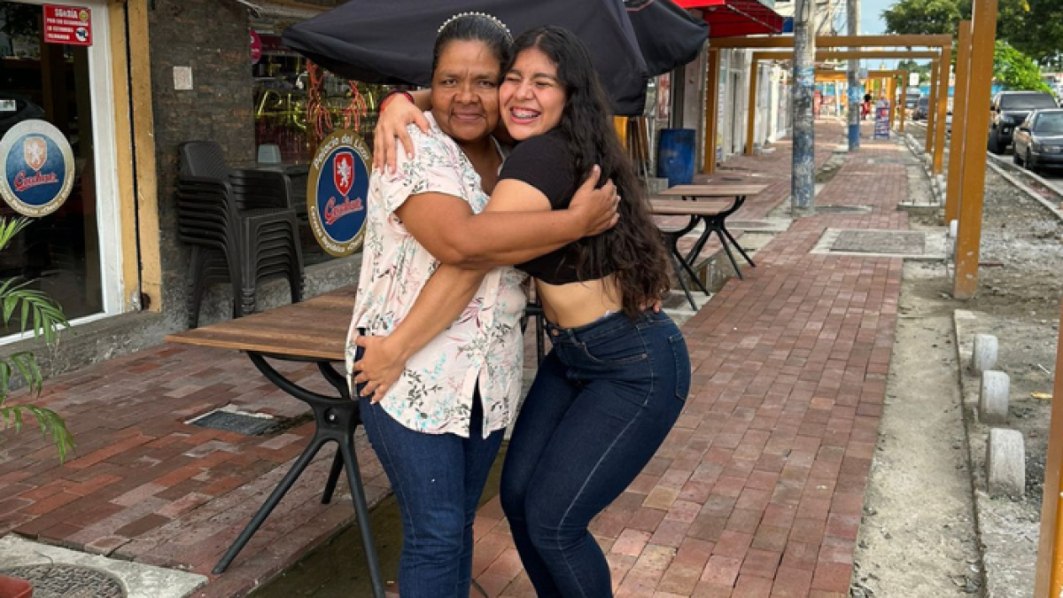 Bella Arreaga, madre de una halterofilista que ha logrado ganar importantes medallas.