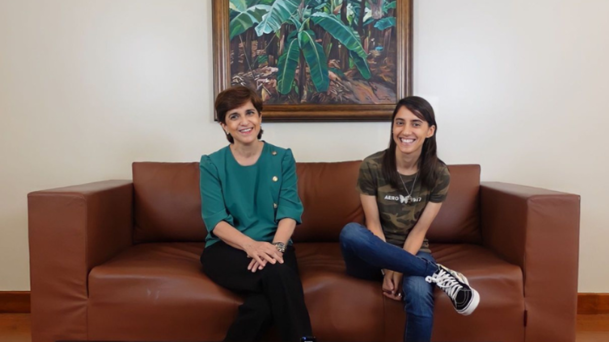 El apoyo de la mamá de María José, Roxana, fue fundamental para que ella lograra alcanzar sus sueños.