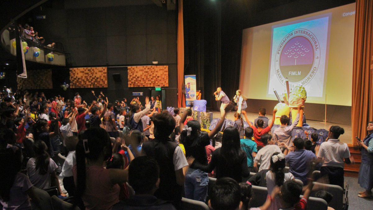 Evento. Más de 300 niños en edad escolar respondieron a la convocatoria hecha por la Fundación María Luisa Moreno en el MAAC.