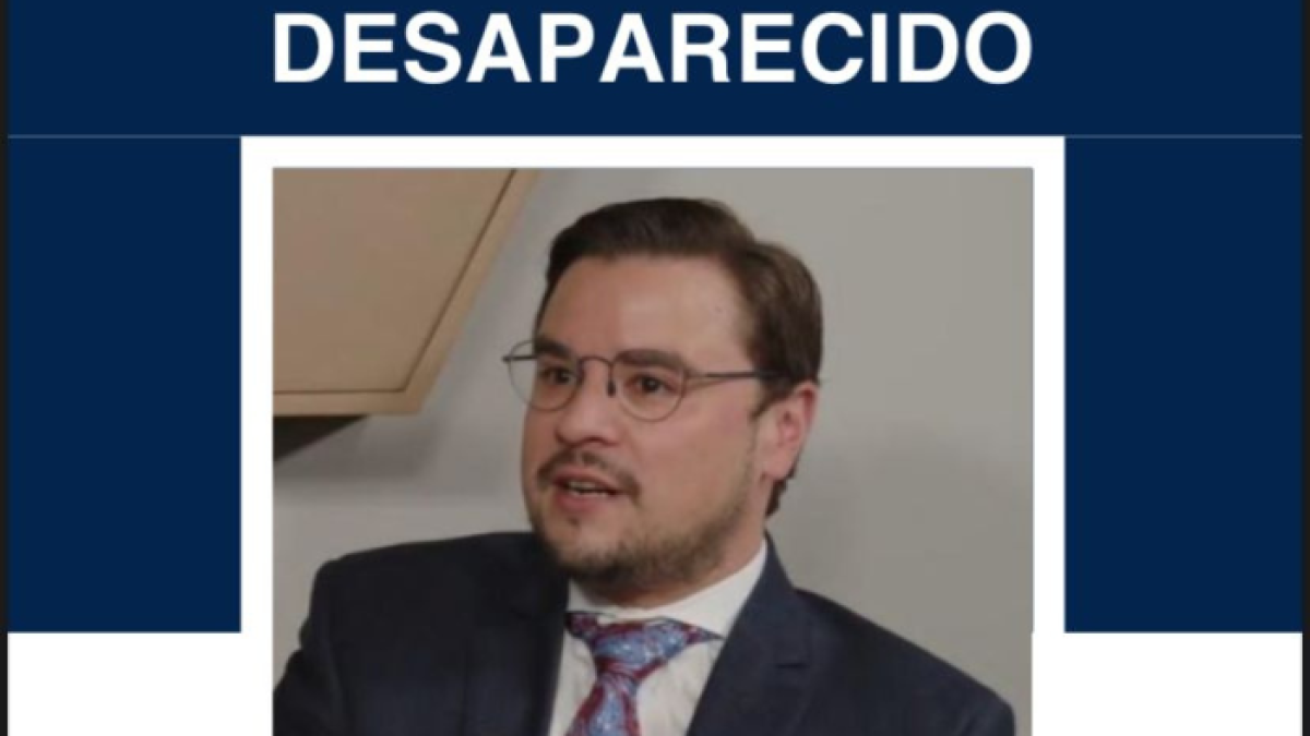 El abogado Eduardo León se encuentra desaparecido.