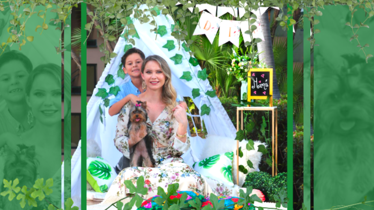 Una influencer altruista.