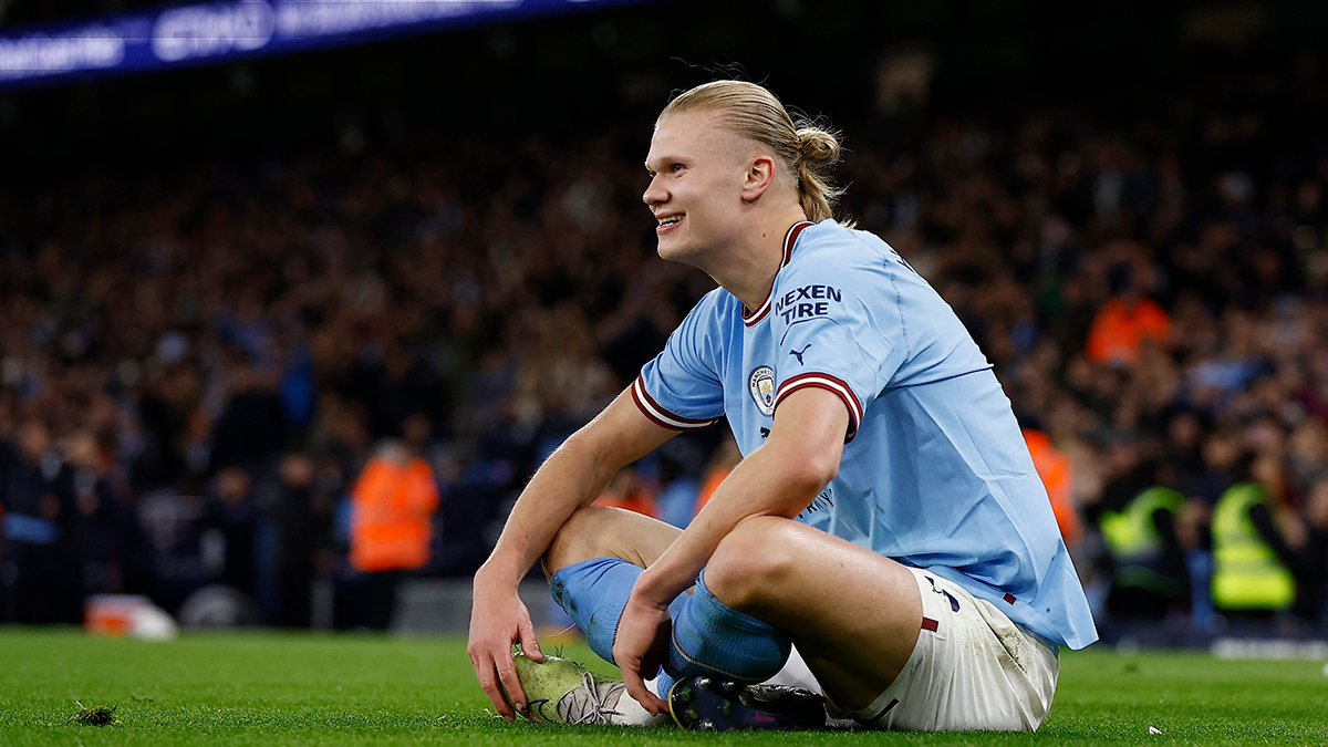 El delantero del Manchester City logró un nuevo premio.