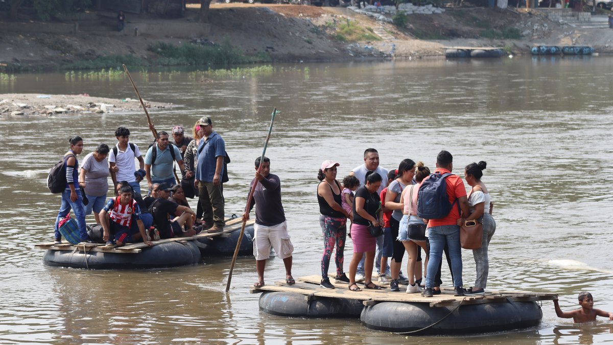 Cientos de migrantes de Chiapas tienen menos oportunidades para avanzar hacia Estados Unidos. EFE