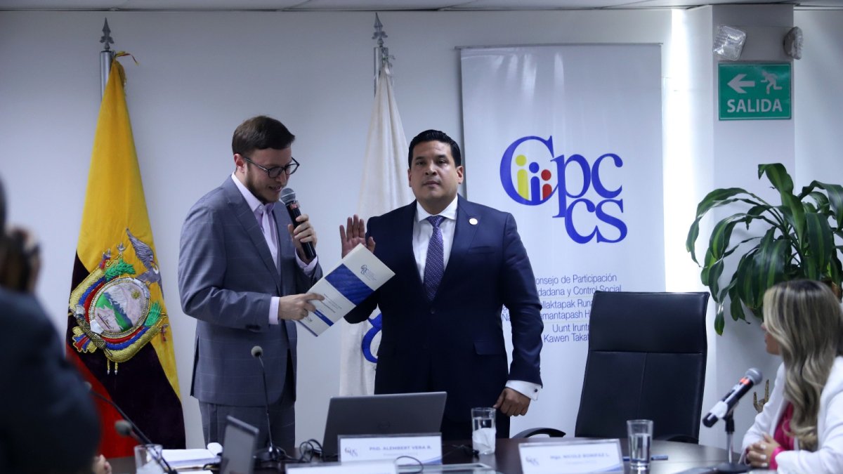 Elección. Alembert Vera dirigirá el organismo para el periodo 2023- 2025 cuando habrá otra elección.