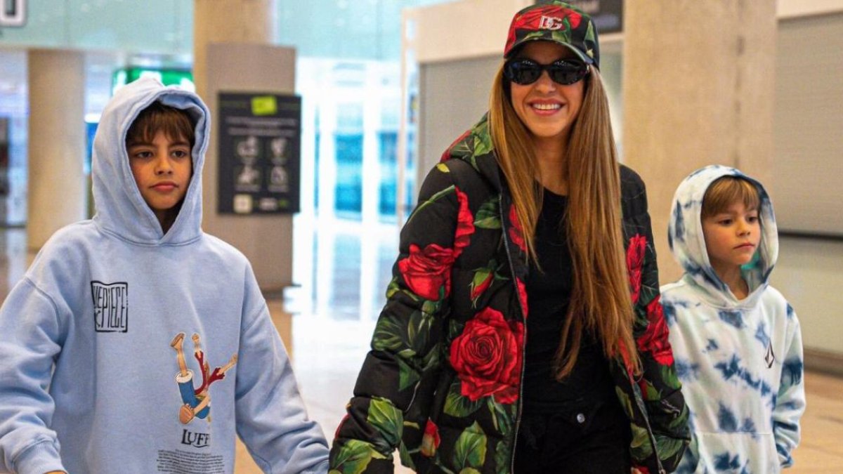 Milan, Shakira y Sasha