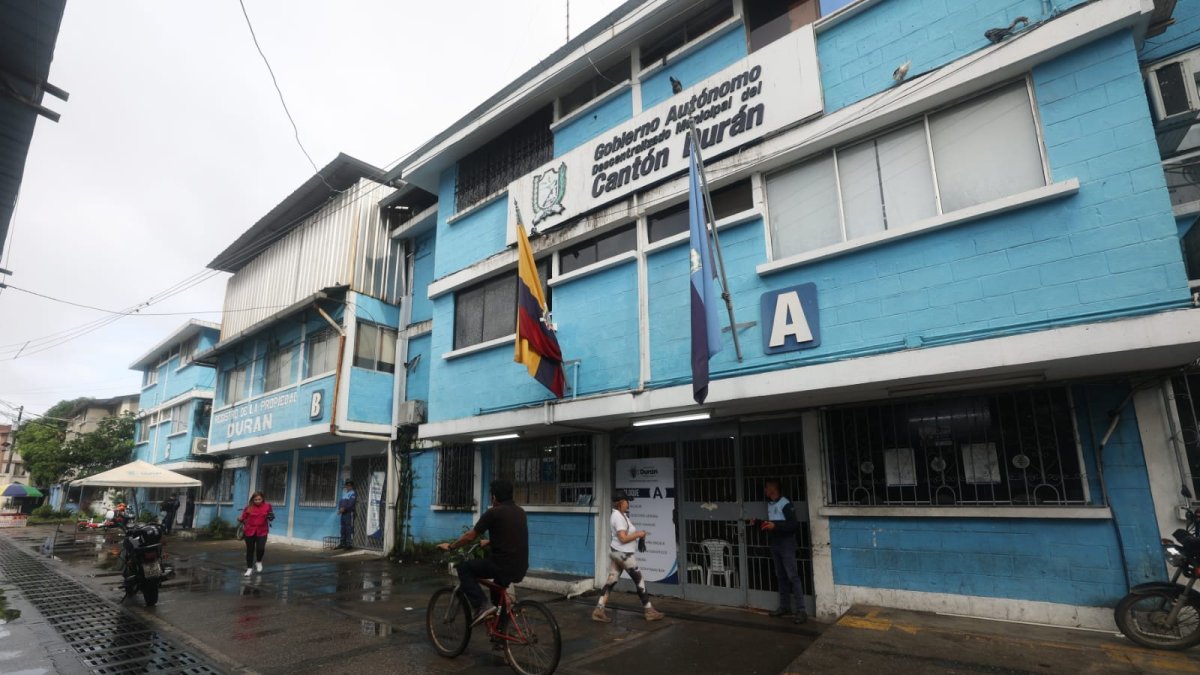 Así luce la Alcaldía de Durán tras el atentado a Chonillo.