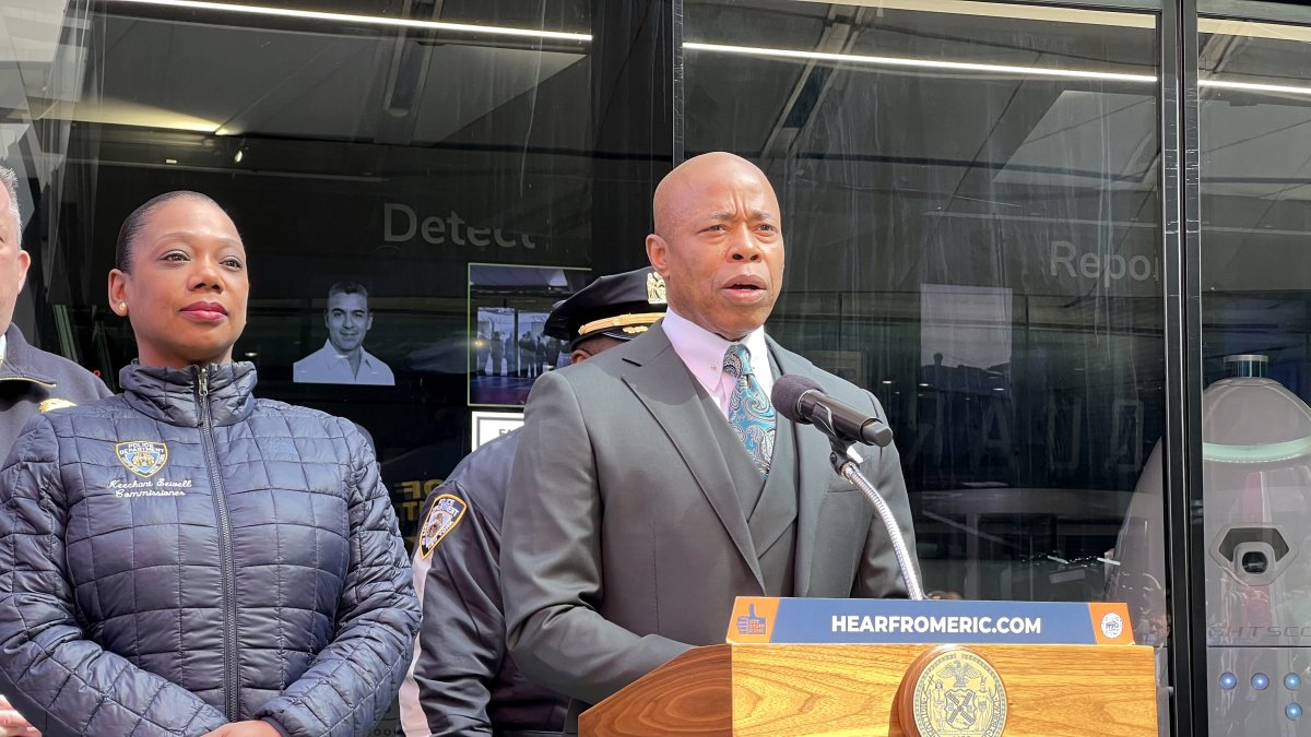 El alcalde de Nueva York, Eric Adams, en una fotografía de archivo.