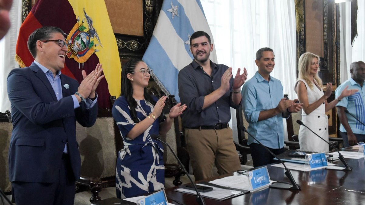Sesión. López fue elegida vicealcaldesa la tarde del lunes 15 de mayo.