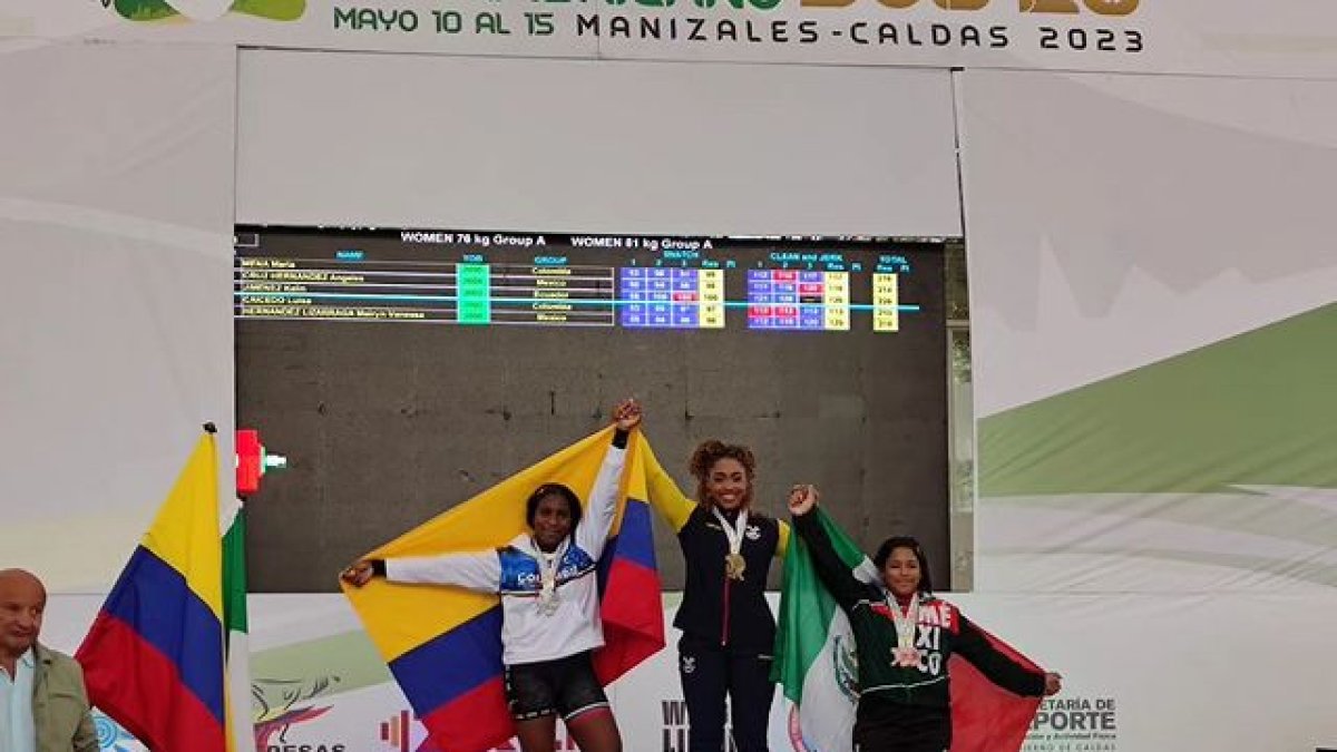 Kelin Jiménez se consagró como triple medallista del torneo.