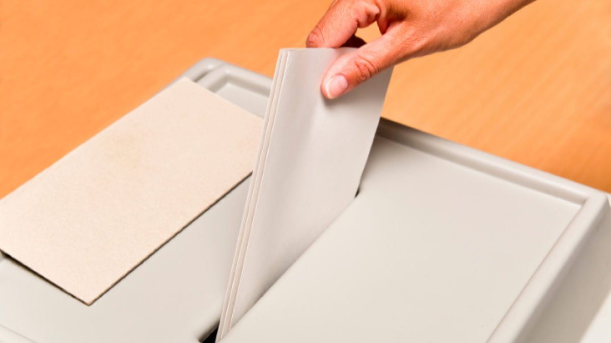 Foto referencial de votaciones.