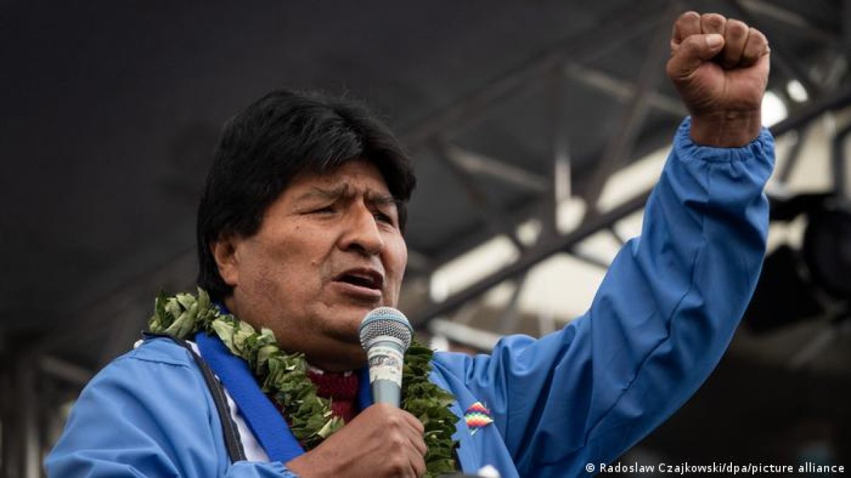 Foto referencial del expresidente  Evo Morales.