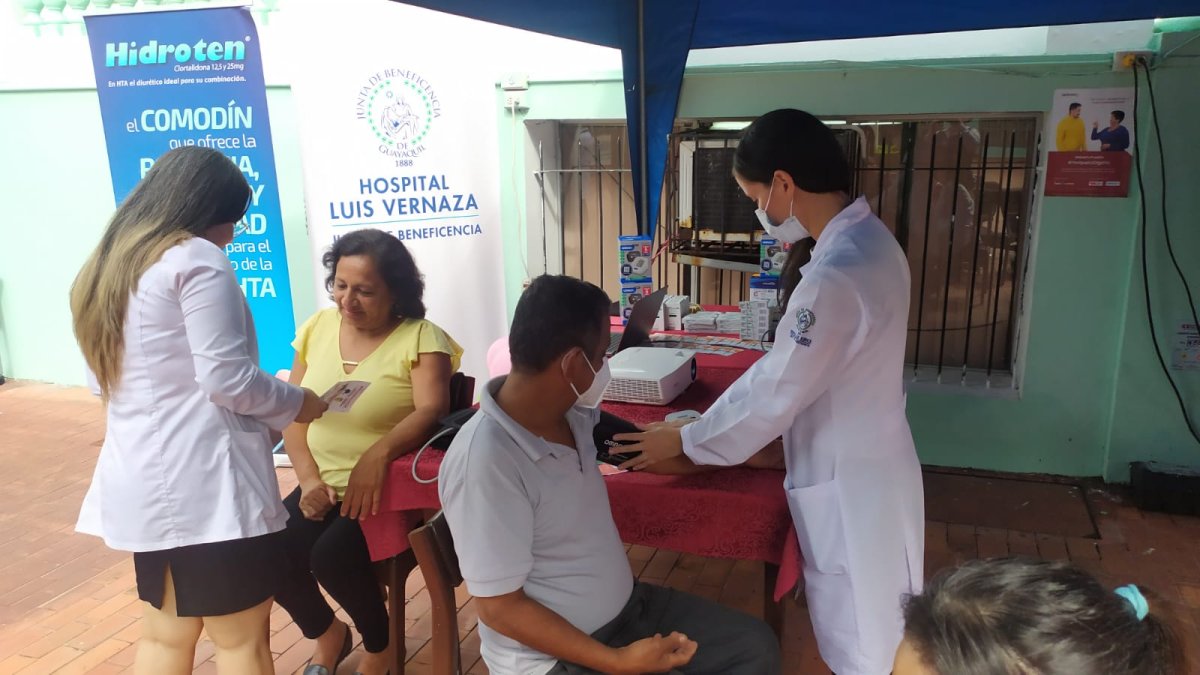 Salud. En el hospital Luis Vernaza se realizaron pruebas gratuitas