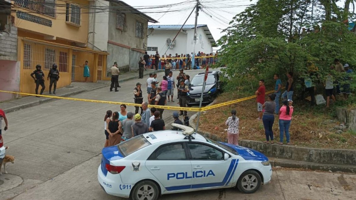 La Policía llegó hasta el lugar para iniciar las investigaciones pertinentes