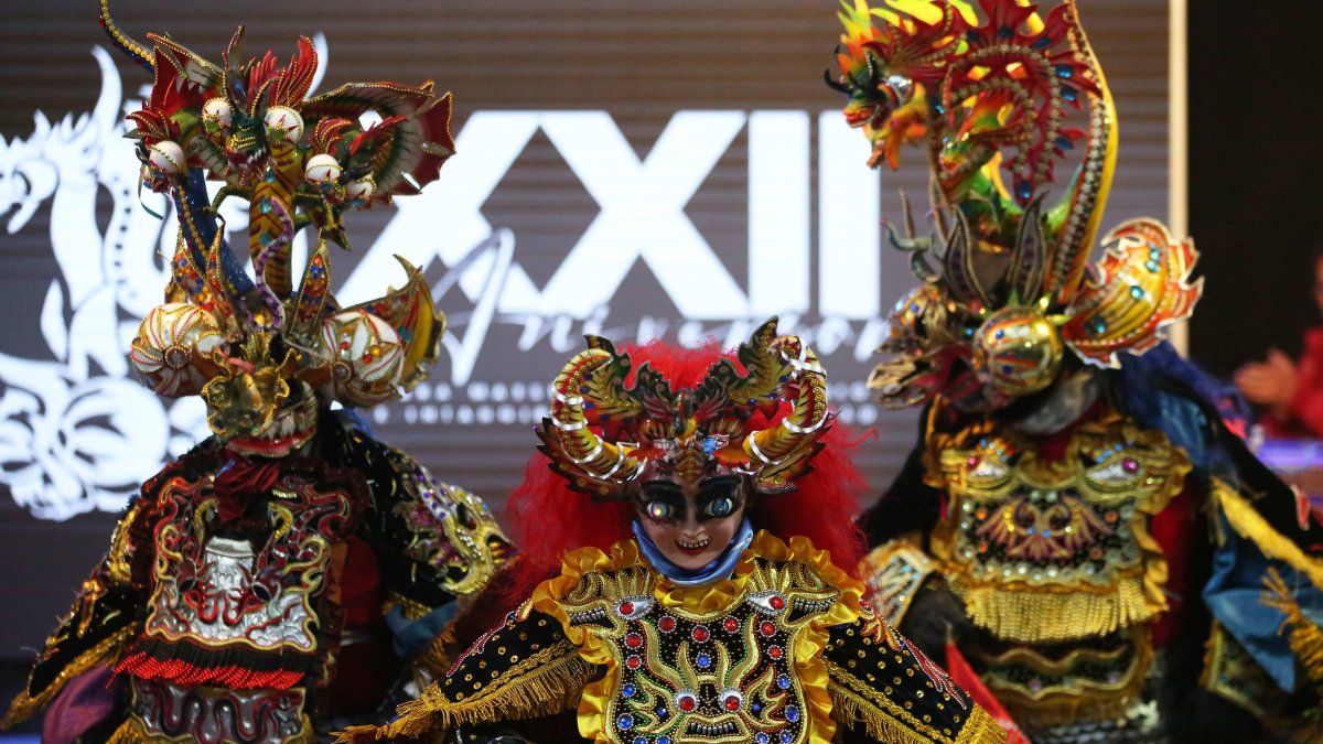 El desfile folclórico se suspendió en 2021 por la pandemia de la Covid-19.