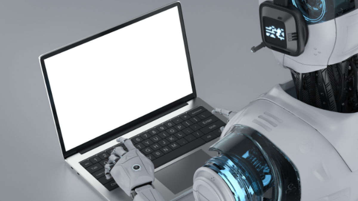 Referencial de una chat con inteligencia artificial.