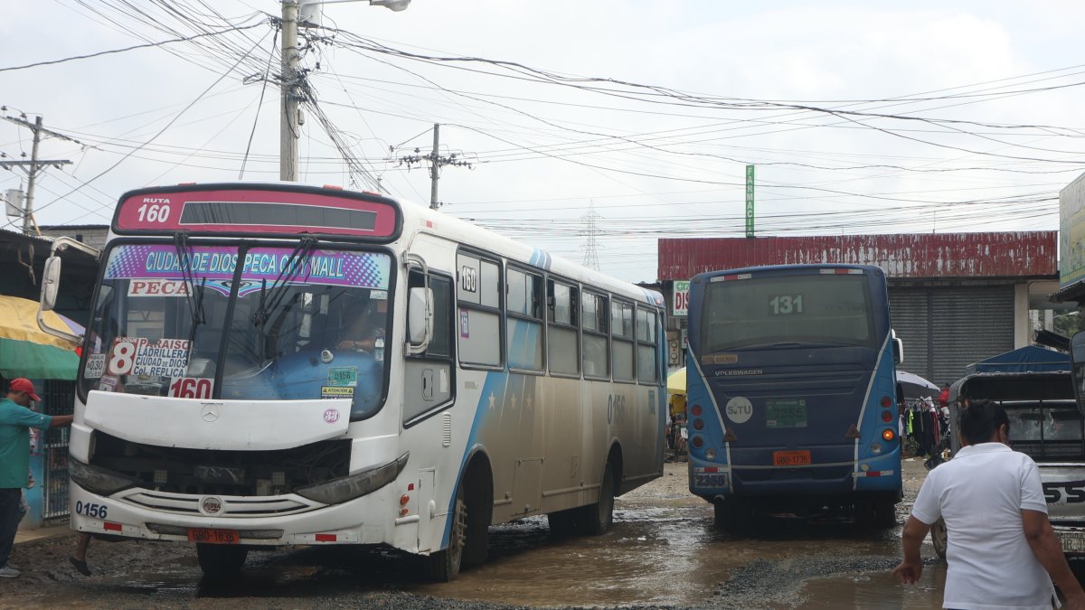 Hecho. Situación de las vías en el sector conocido como La Ladrillera. 