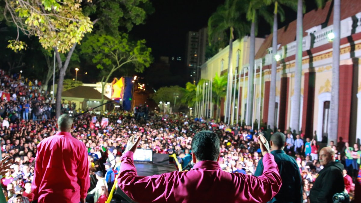 Suceso. El presidente publicó esta foto este sábado 20 de mayo en su cuenta de Twitter.