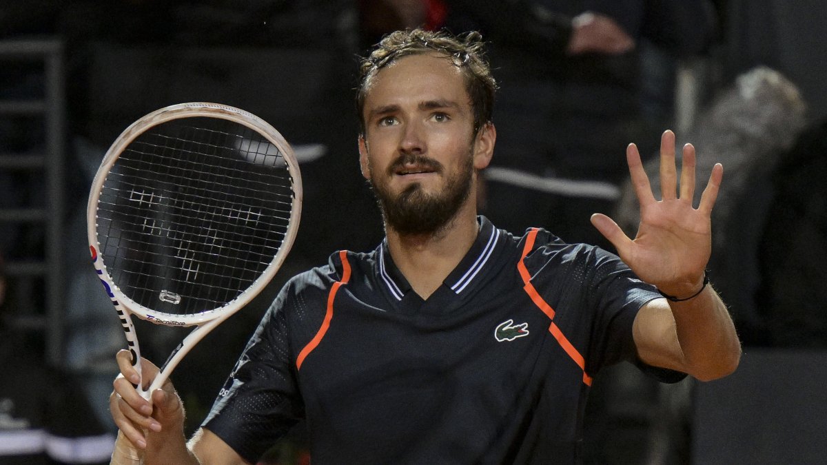 Se trata de la primera final en tierra batida para el ruso Daniil Medvedev.