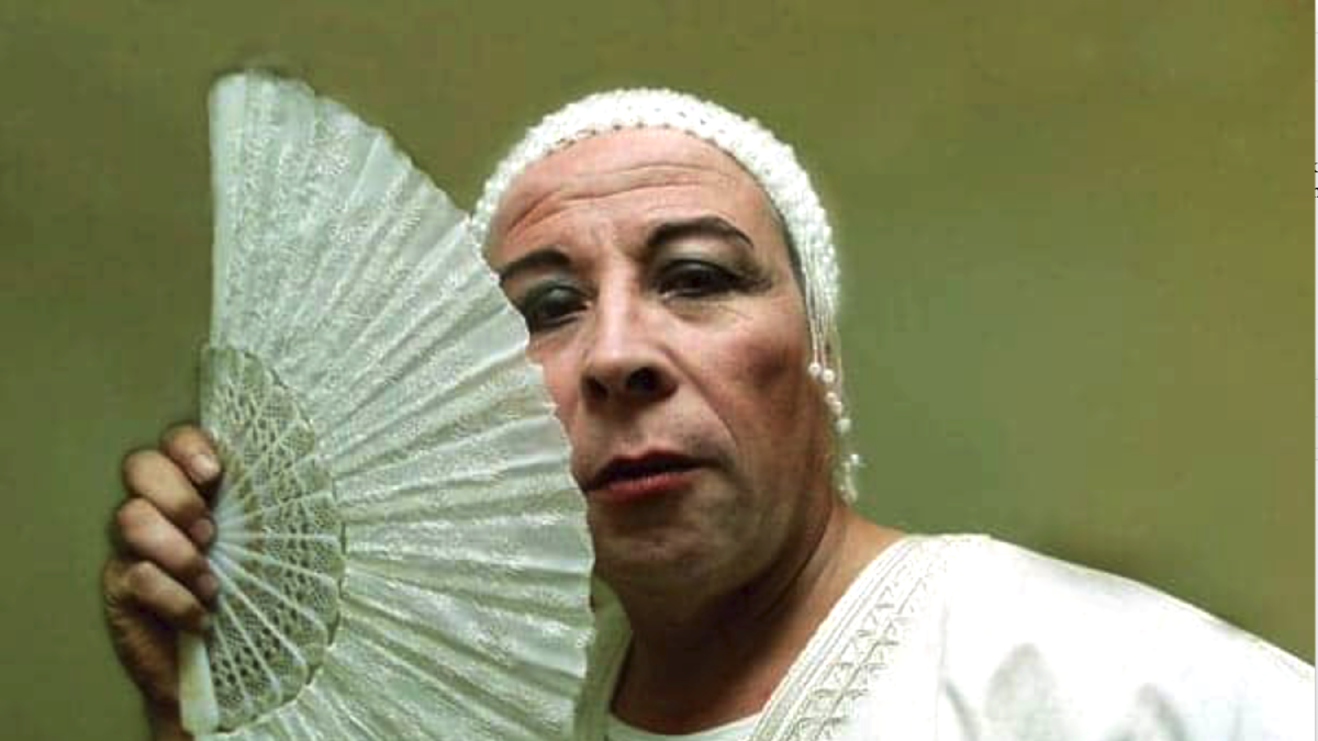 El escritor chileno Pedro Mardones Lemebel.