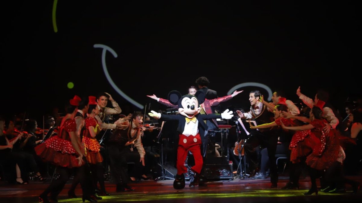 Recital. Disney 100 tendrá dos funciones en la capital. Se presentarán a las 11:00 y a las 17:30.