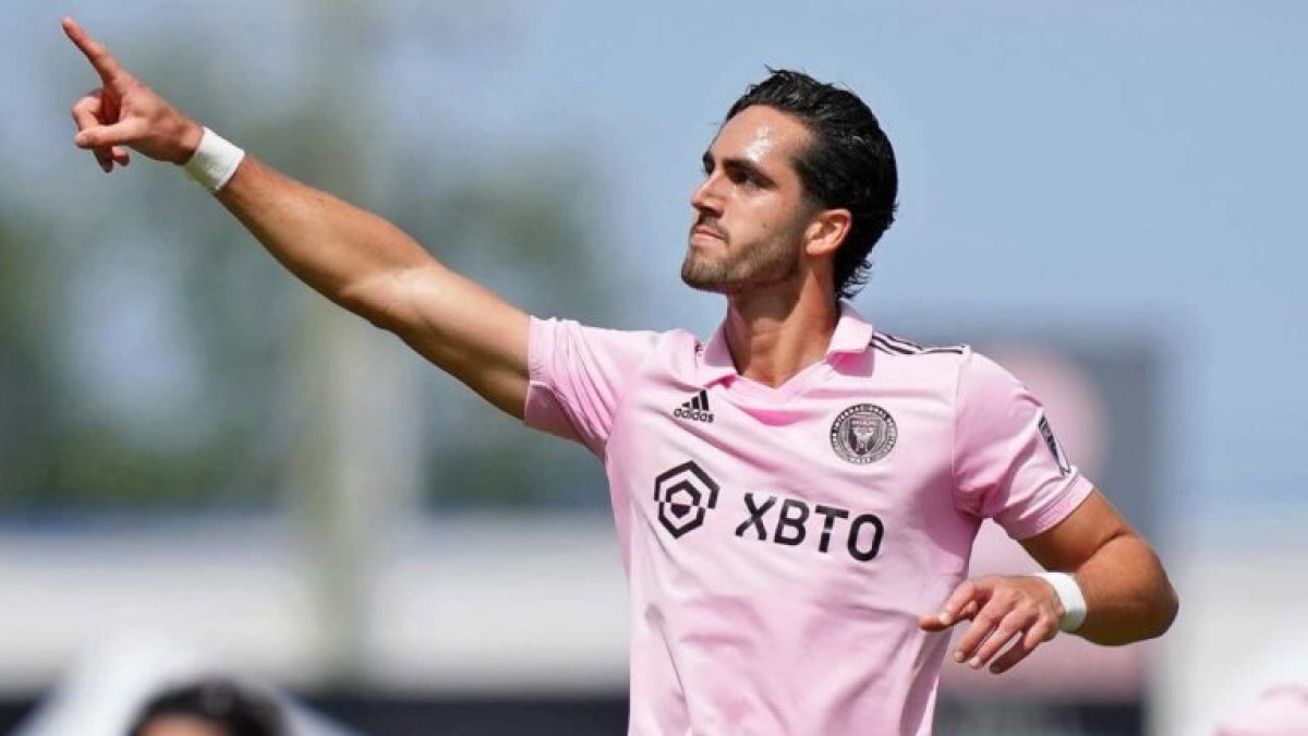 Campana lleva 3 goles en 7 partidos con la camisa del Inter de Miami.