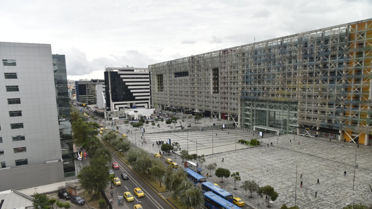 Vista de la Plataforma Gubernamental de Gestión Financiera, en Quito.
