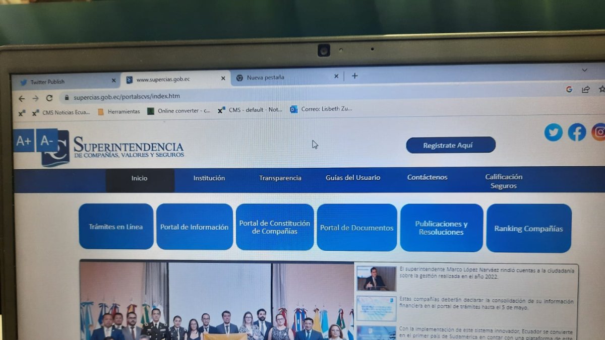El portal lleva varios días registrando intermitencias en su servicio.
