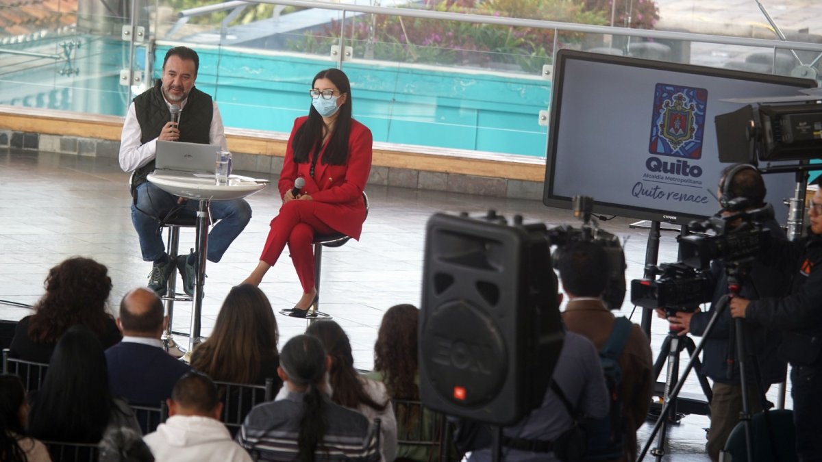 Puntual. Cada semana, el primer mandatario del Cabildo quiteño dará a conocer los avances de su gestión, durante una hora y media de diálogo.