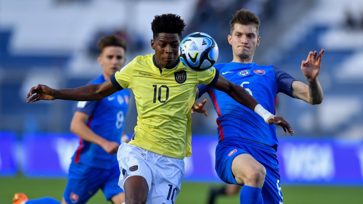 Encuentro Ecuador vs. Eslovaquia.