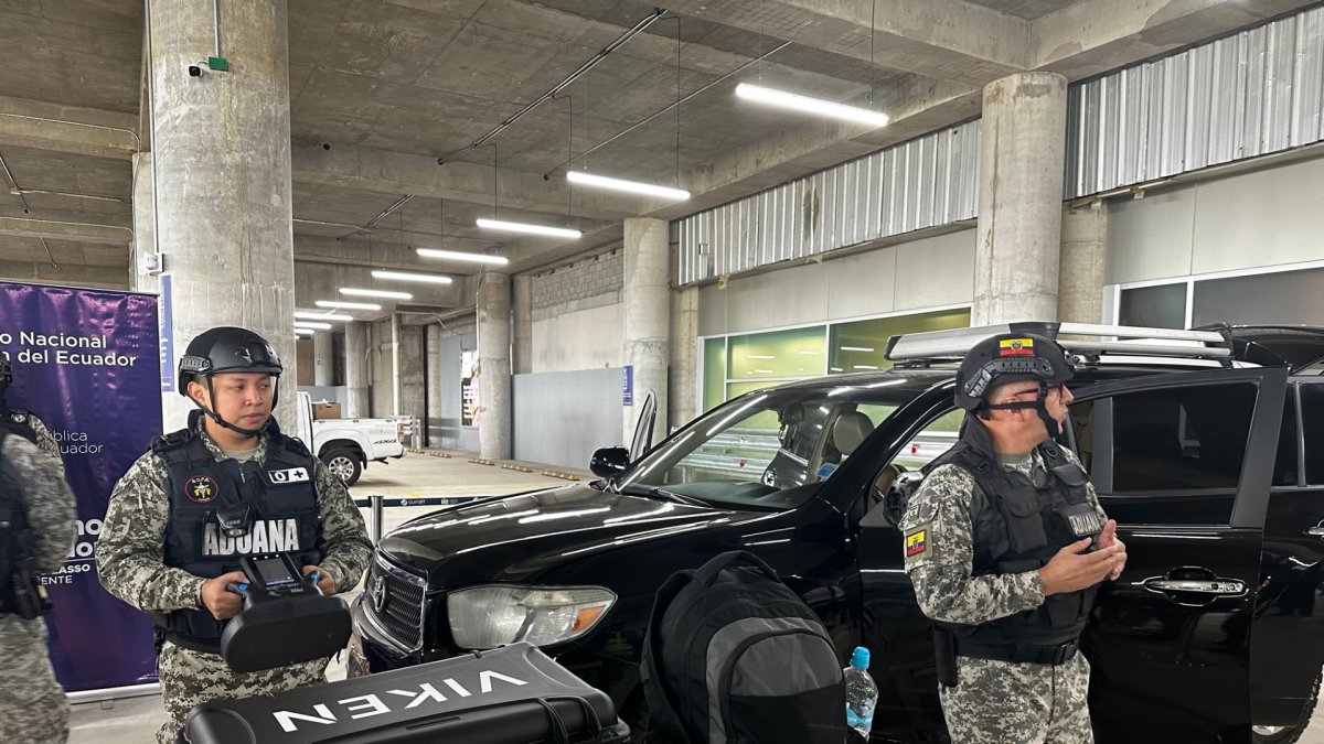 En abril, Senae recibió escáneres portátiles donados por Estados Unidos.