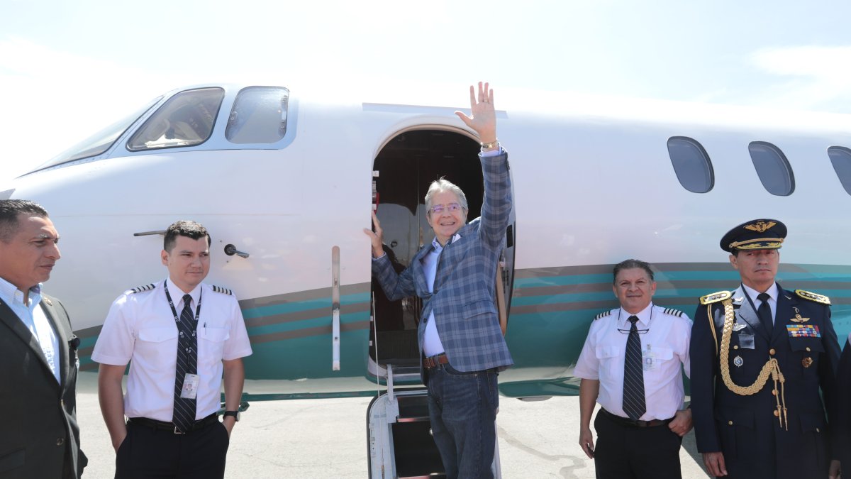 Viajes. El presidente Lasso ha tenido varias cirugías en el país  y en el extranjero.