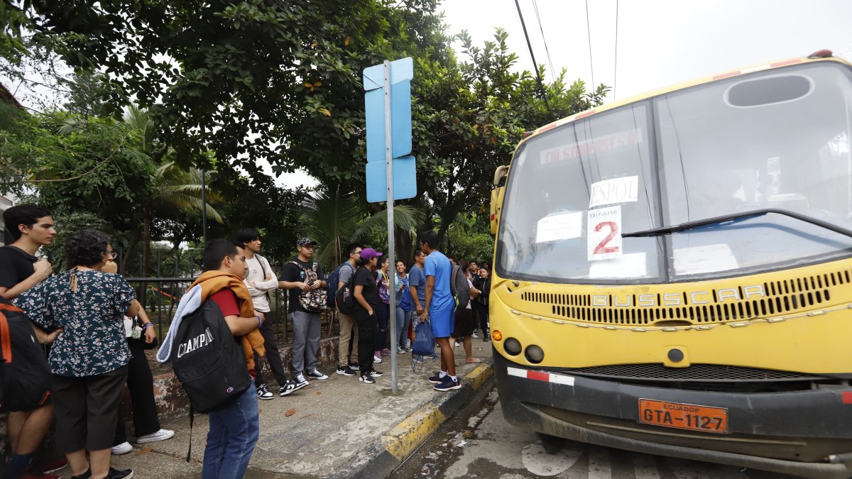 Sauces. En este sitio recibió el disparo el estudiante de la Espol.