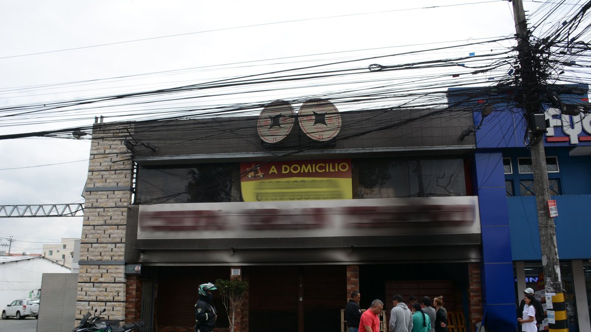 Hecho. El local quedó inoperativo tras el accidente vehicular.