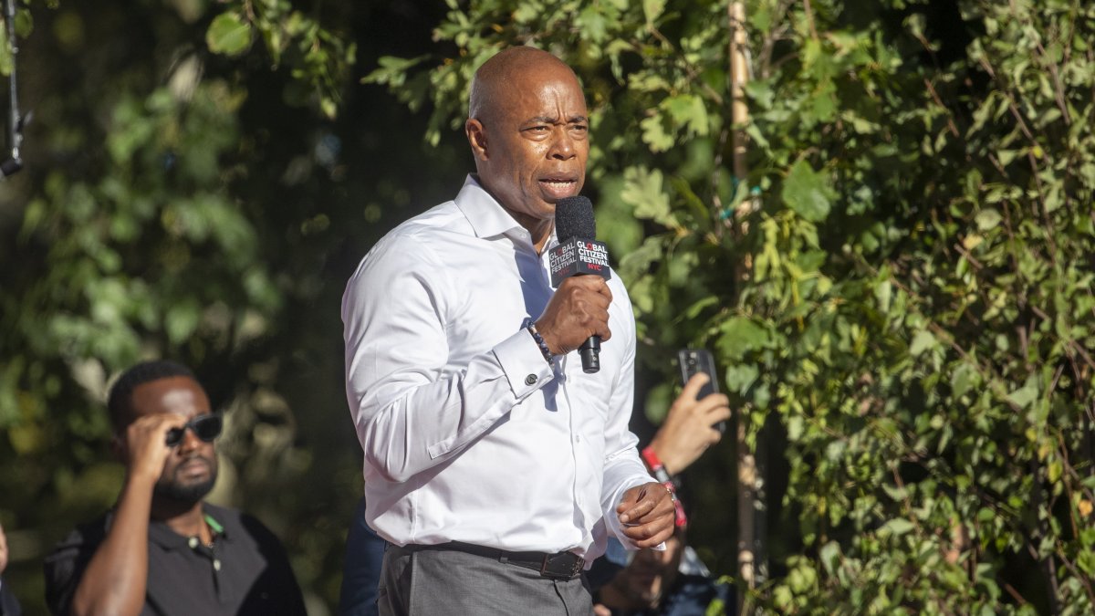 El alcalde de Nueva York, Eric Adams, en una fotografía de archivo.