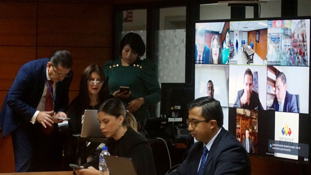 En este caso se han desarrollado varias audiencias en la Corte Nacional de Justicia.