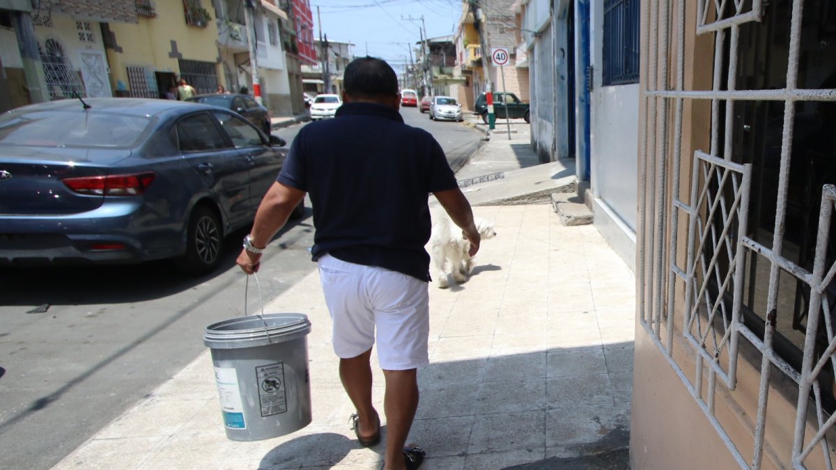 No es la primera vez que Guayaquil y sus cantones aledañas se quedan sin agua