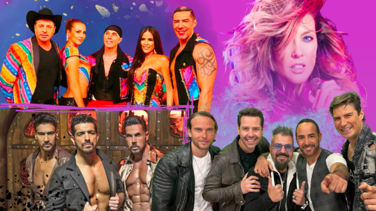 Garibaldi, Fey, Kairo y Mercurio integran el cartel Flashback 90's pop