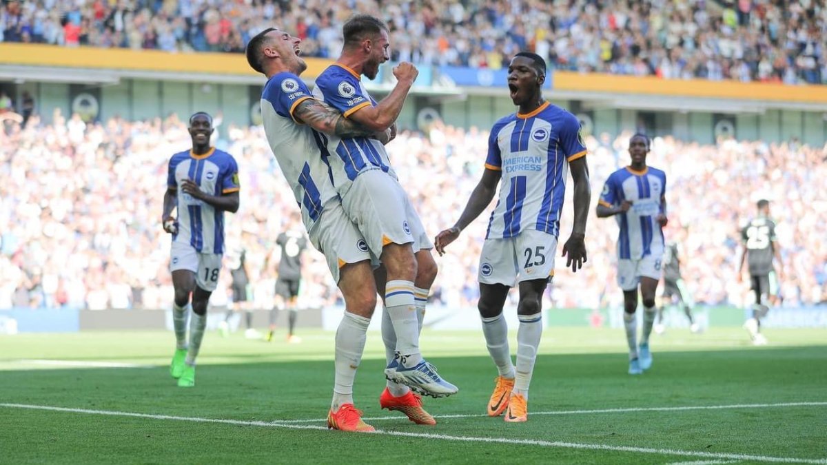 Moisés Caicedo brilló con las gaviotas en la temporada 2023 y fue nominado en la lista de mejores jugadores de la Premier League.