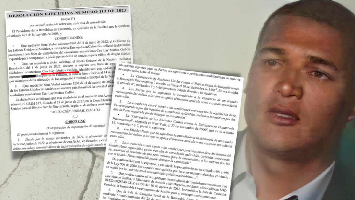 El llamado Hombre del maletín está en una cárcel de Colombia. Dice ser víctima de un proceso político