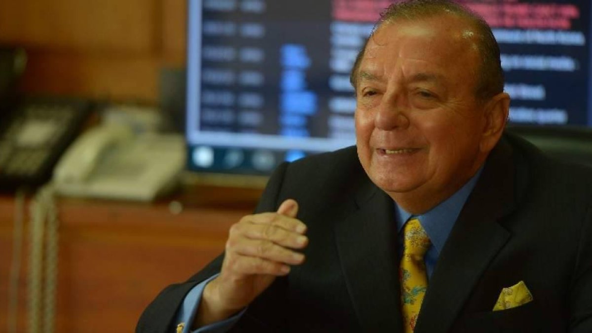 Álvaro Noboa en una foto de archivo del 2016.