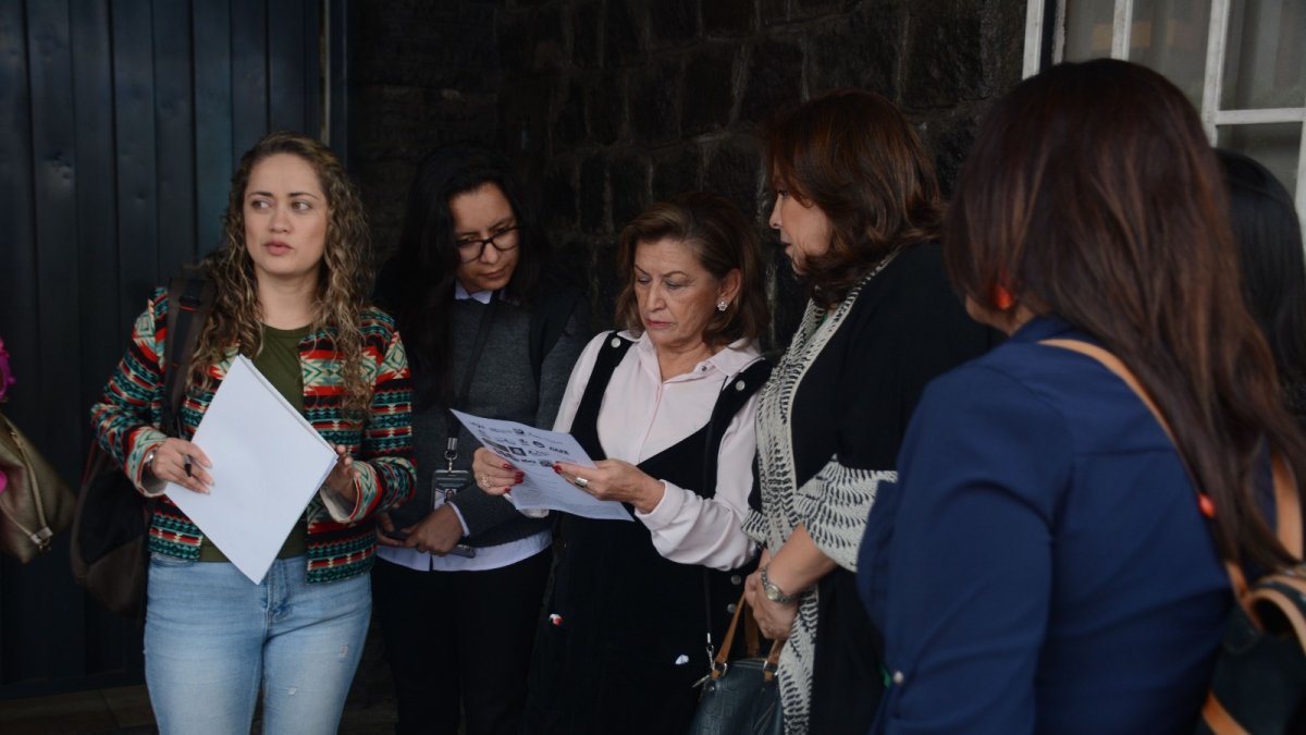 Mujeres piden que se respete el Código de la Democracia