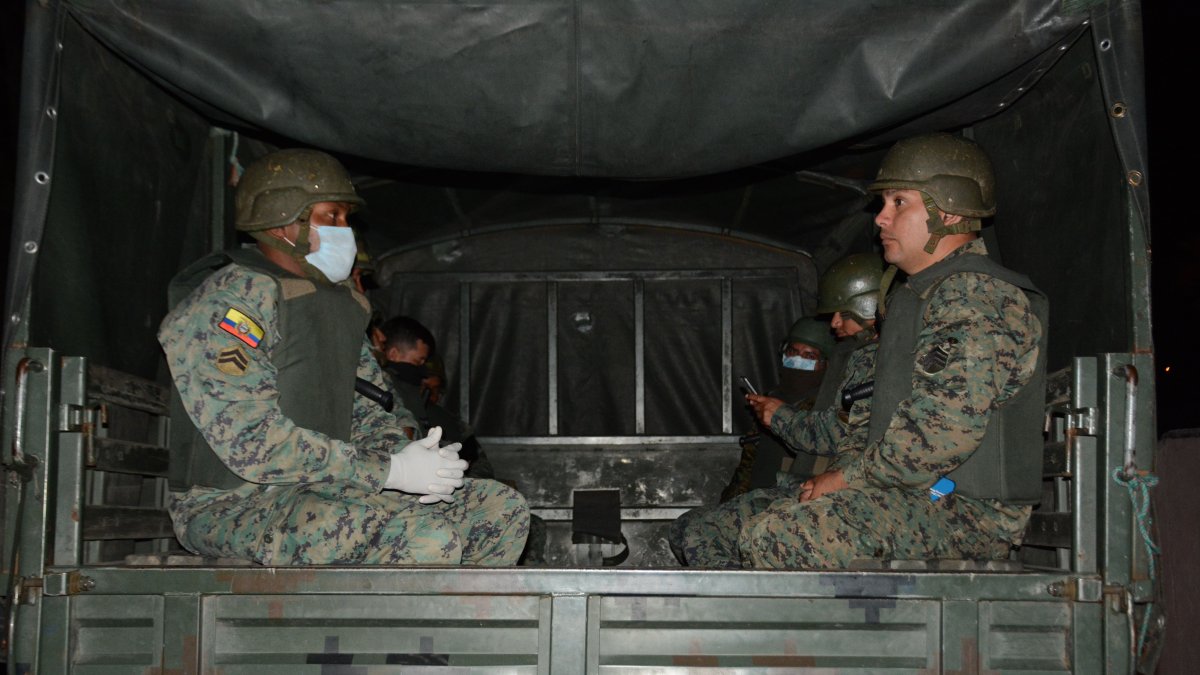 Los militares realizaron operativos conjunto a los policías.