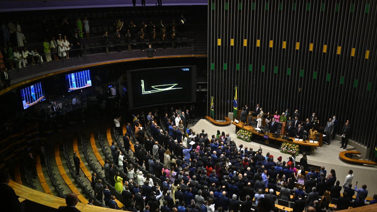 Una sesión en el Congreso Nacional, en Brasilia (Brasil), en una fotografía de archivo.