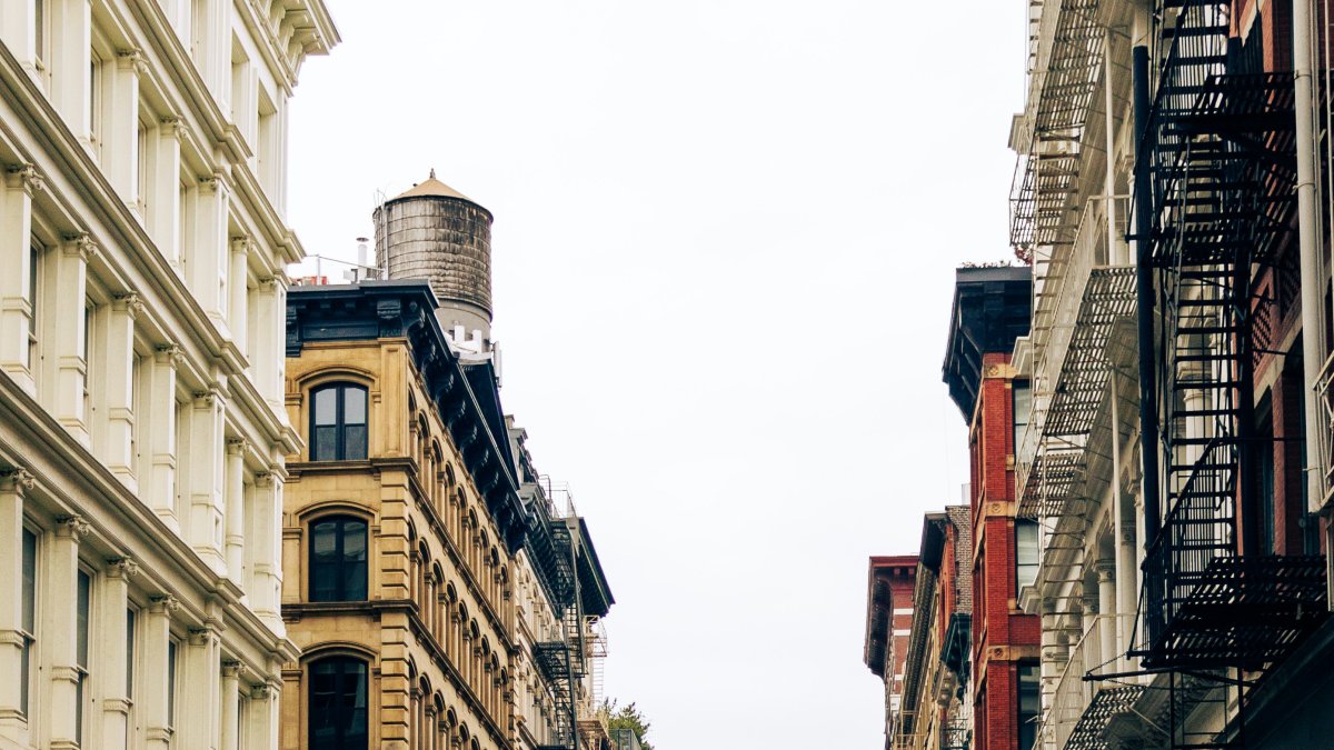 Panorama. Una estación de bicicletas en una de las calles de Nueva York. Un paisaje que se ha vuelto común.