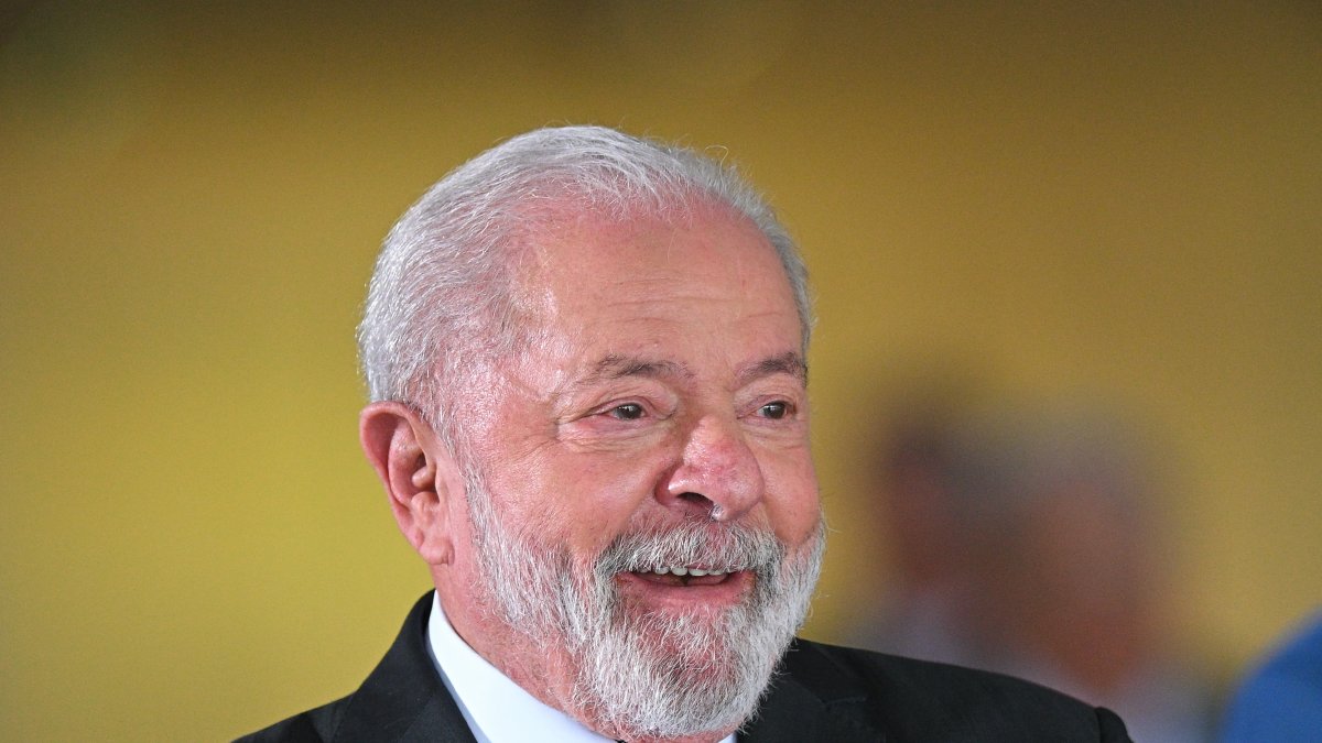 El presidente de Brasil, Luiz Inácio Lula da Silva,  habla sobre el atentado del 8 de neero pasado en Brasil.