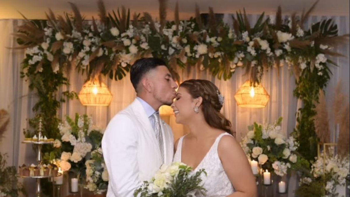 Joao Rojas y Kristy Alvarado ahora son esposos oficialmente.